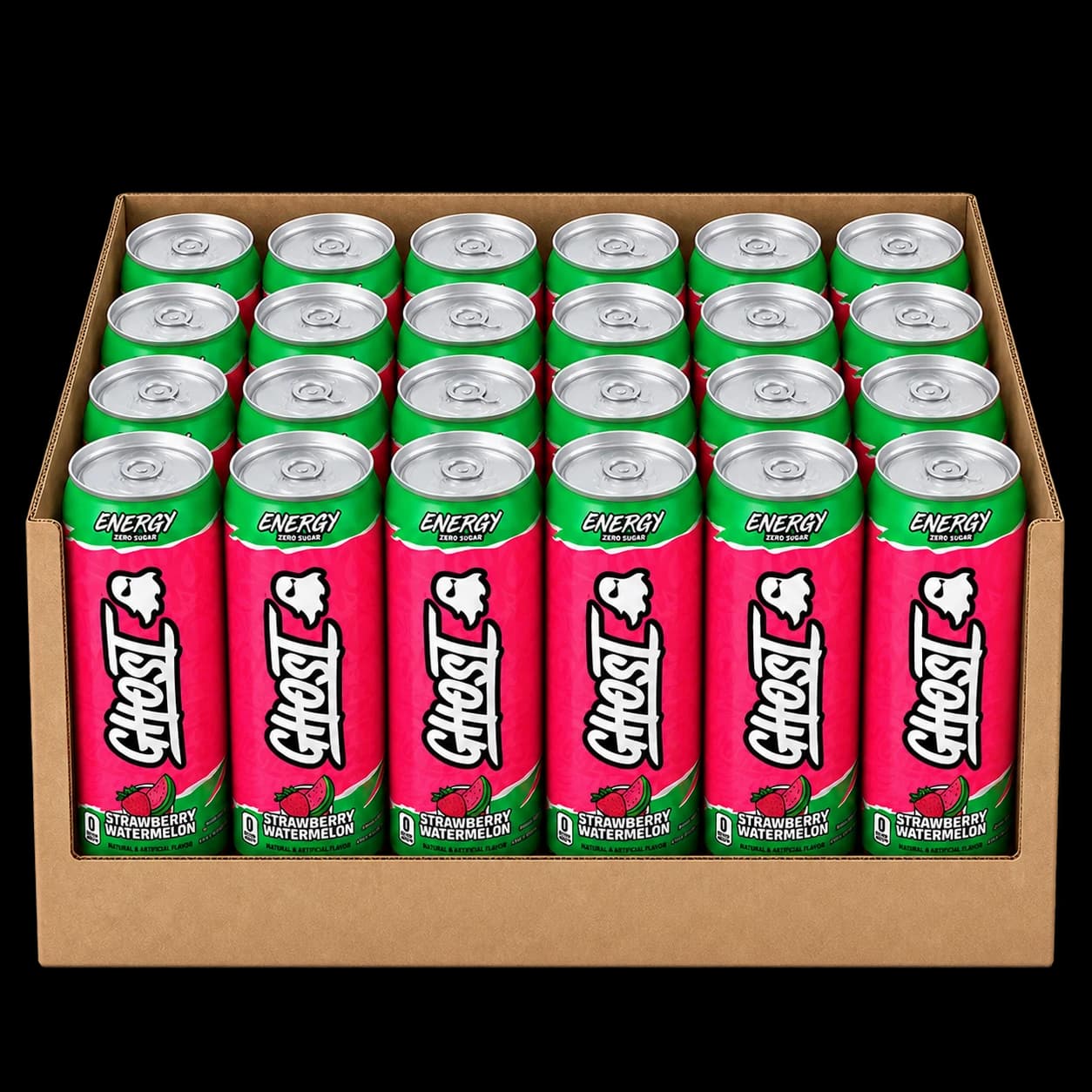 Ghost Energy Strawberry Watermelon case
